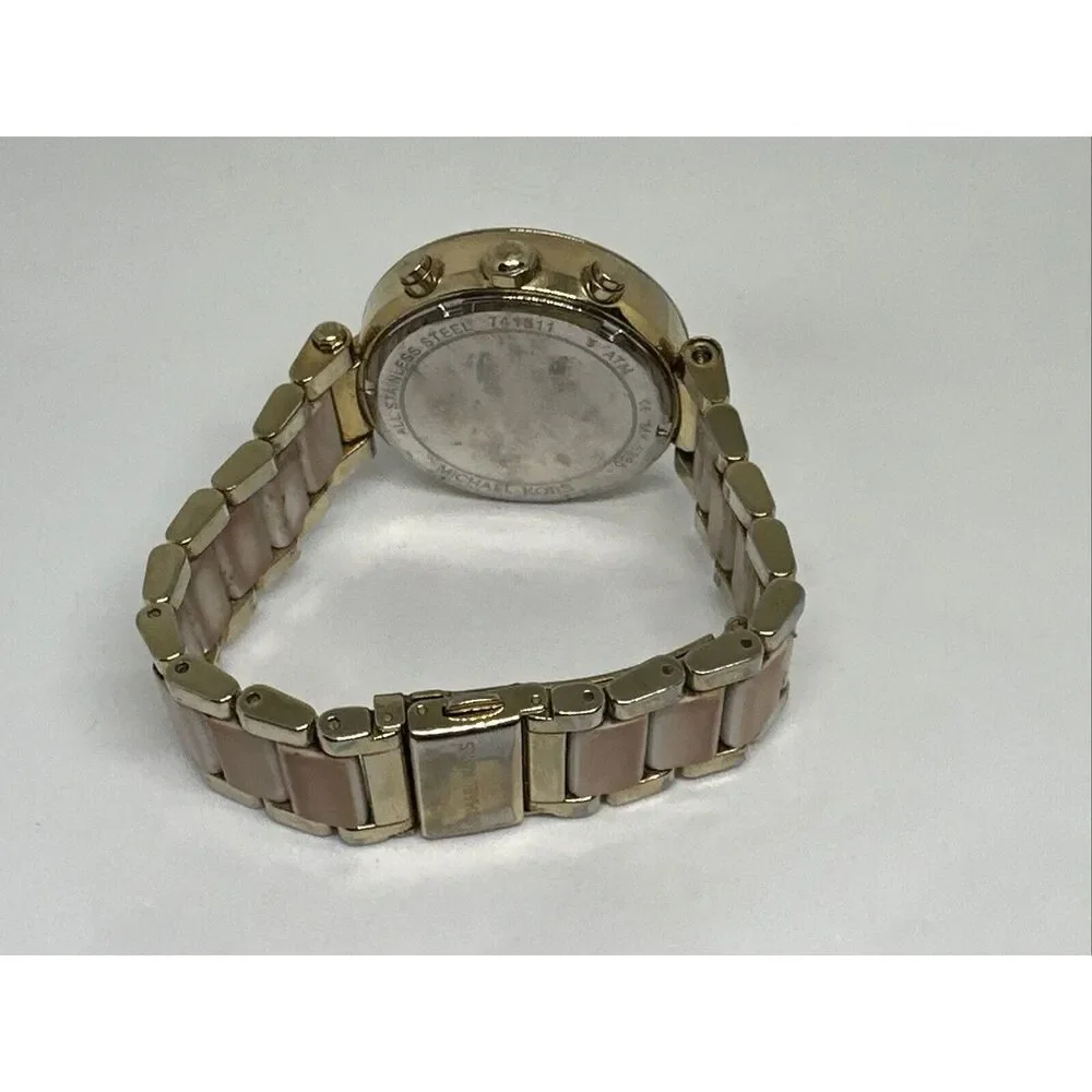Michael Kors Parker MK5865 Women Stainless Steel Analog Dial Quartz Watch HME434